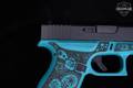 Glock 43 Tiffany Blue 9mm Luger Melonite in Excellent Condition Image 4