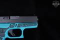 Glock 43 Tiffany Blue 9mm Luger Melonite in Excellent Condition Image 5