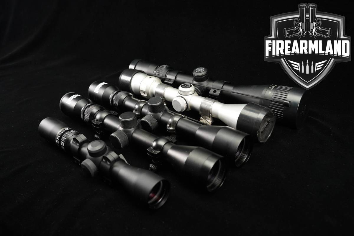 FIVE SCOPE LOT 5 Pack Bushnell Burris Vortex Riflescope Scopes