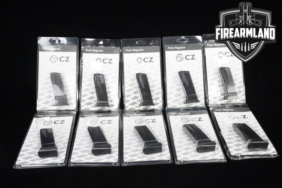 TEN (10) MAGAZINES CZ 2075 RAMI 9mm 10RD CZ-2075 RAMI