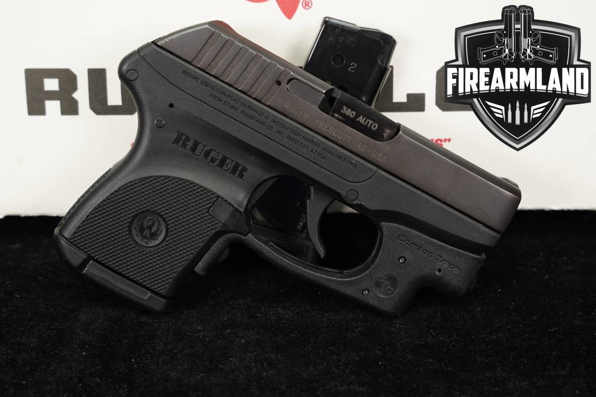 Ruger LCP Gen 1 380 ACP 1.875" Blued CT LASER +2 MAGS & ORIG BOX