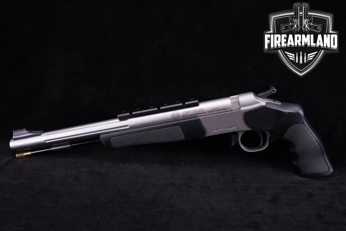 INLINE-MUZZLELOADER CVA Optima Pistol .50 Caliber 14" Stainless OG-BOX