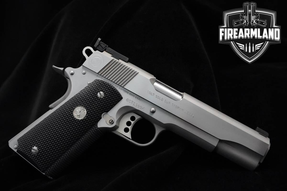 2006 Colt Gold Cup Trophy USMC ENGRAVED Series 80 45 ACP 1911 Colt MARINES
