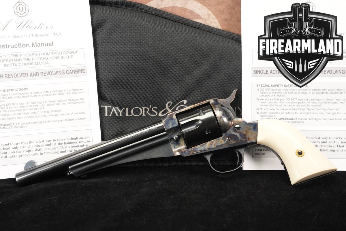 Taylor'S & Company 1875 Outlaw 45 Colt 7.5" Rambler +ORIG BOX
