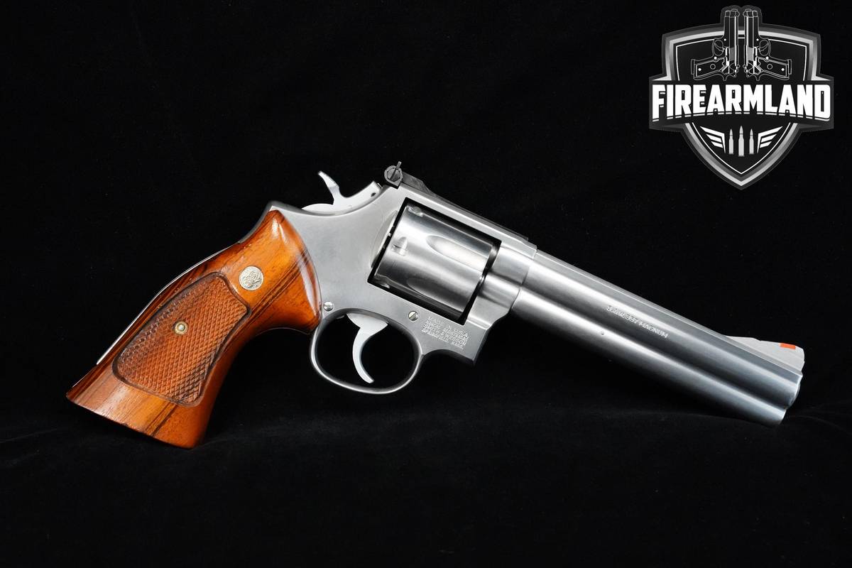 1986 Smith & Wesson (S&W) Model 686-1 357 Magnum 6" S&W 686-1 M686 DA/SA