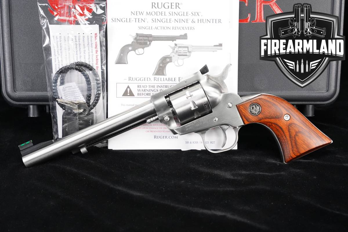 Ruger Single-Nine New Model 22 WMR 6.5" Satin Stainless +ORIG CASE