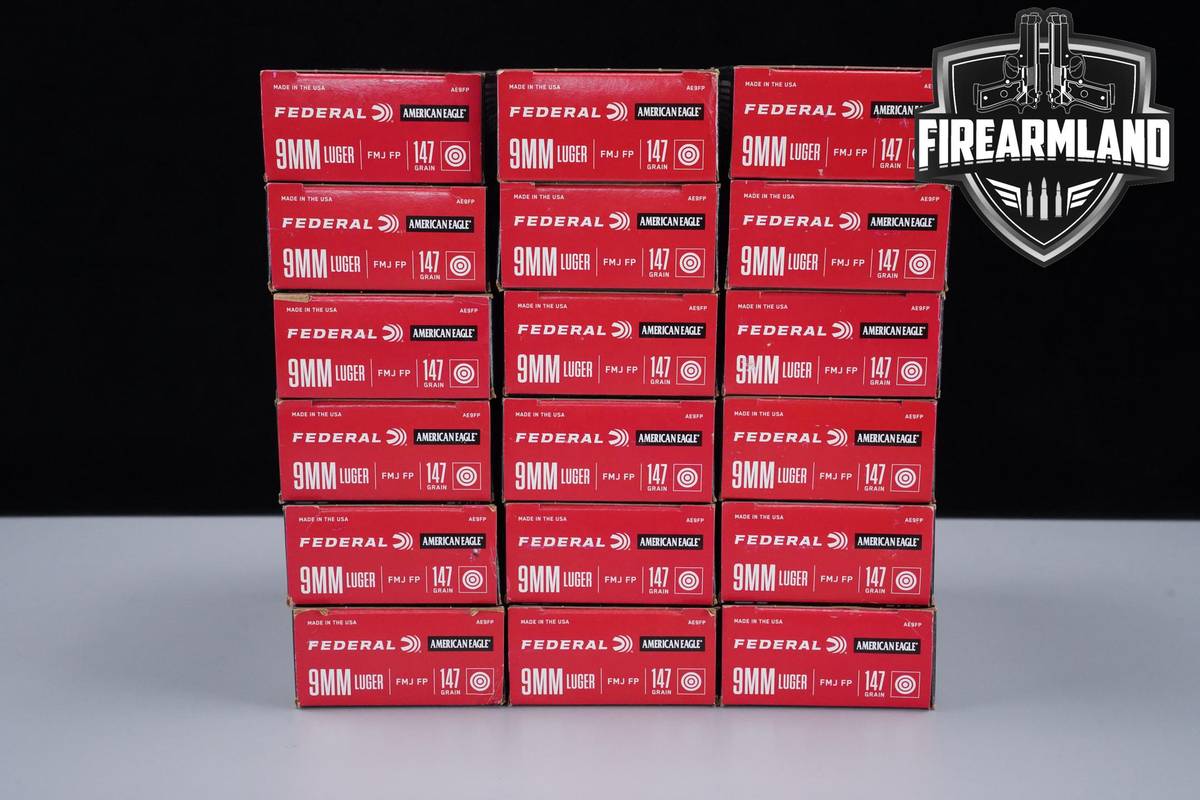 900 RDS! 9mm Ammo 9-mm