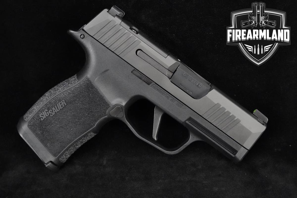 LIKE-NEW Sig Sauer P365X 9mm P365X SIG P-365-X +3 MAGS, ORIG CASE