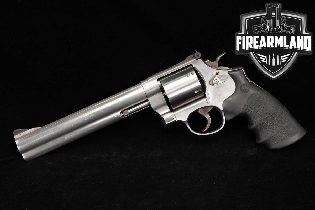 Smith & Wesson Model 657-5 41 Rem Magnum S&W 7.5 Satin Stainless DA/SA