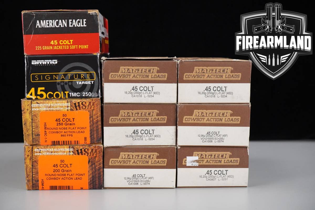 500 RDS! 45Colt Ammo 45-Colt