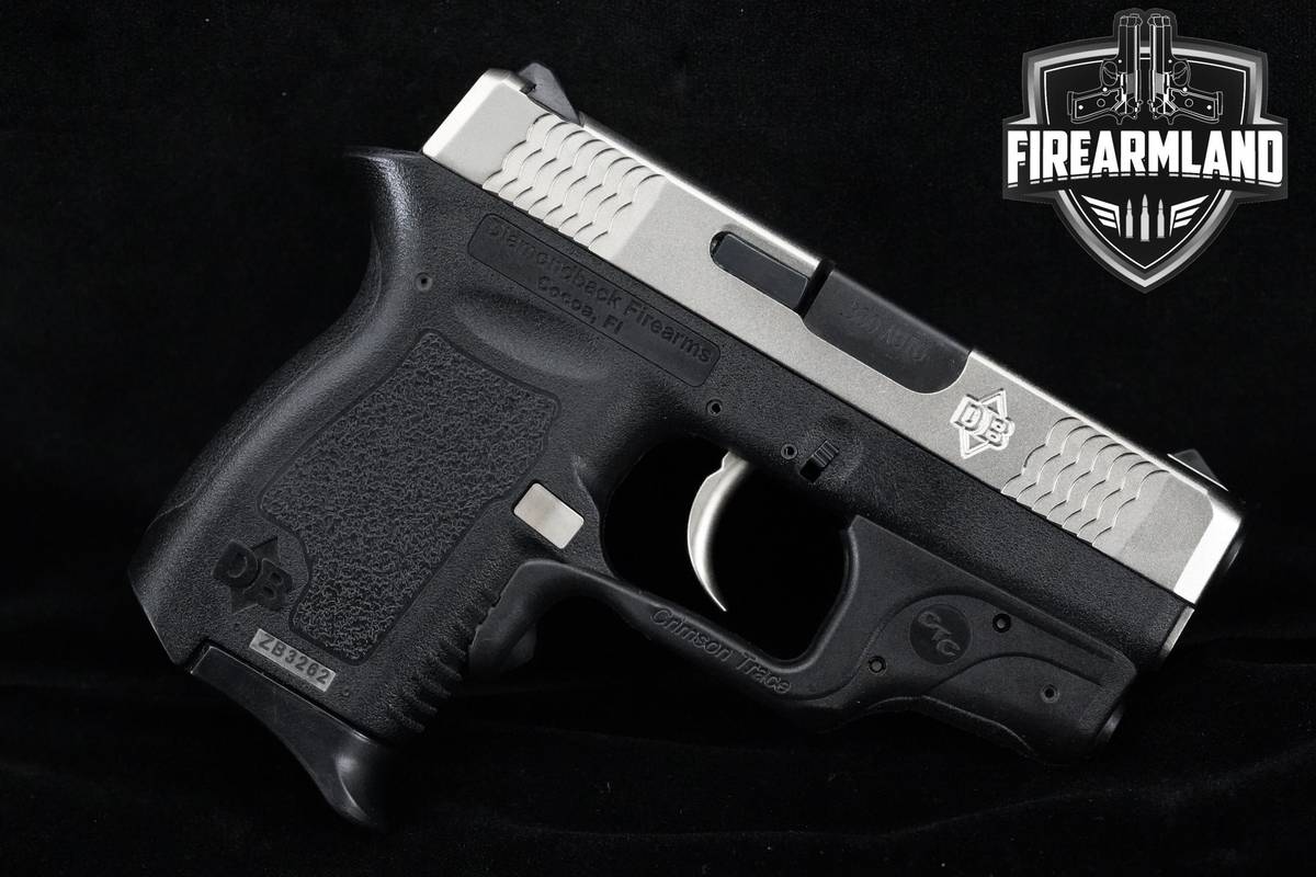 Diamondback DB380 Nickel 380 ACP 2.8" CTC Red-Laser DB380 DB-380 +ORIG CASE