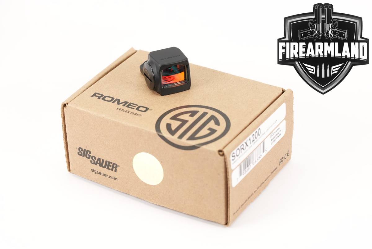 Sig Sauer Romeo-X Compact 2 MOA Red Dot & 32 Circle Sight RomeoX +ORIG BOX