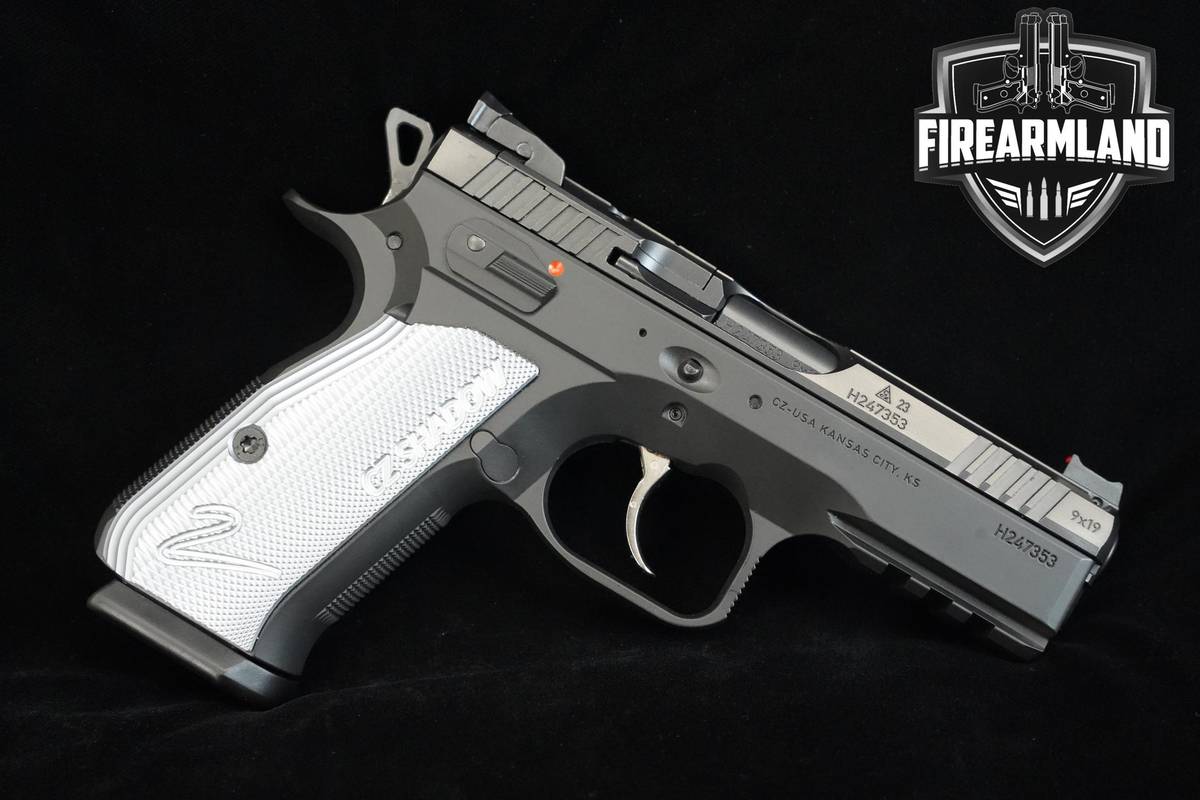 CZ Shadow 2 Compact 9mm 4" CZ-USA Shadow-2 Compact CZ +ORIG CASE