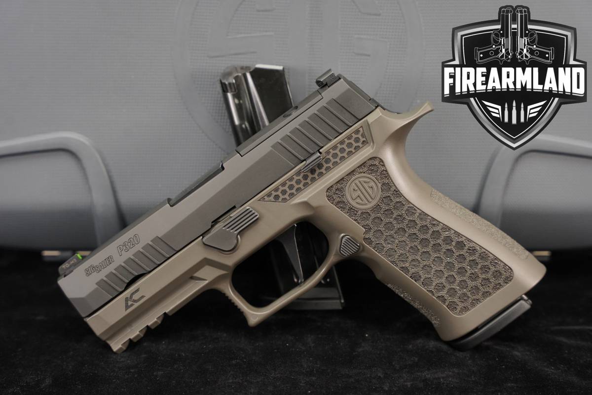 Sig Sauer P320 XCarry 9mm Optics-Ready FDE P 320 +2 MAGS & ORIG BOX