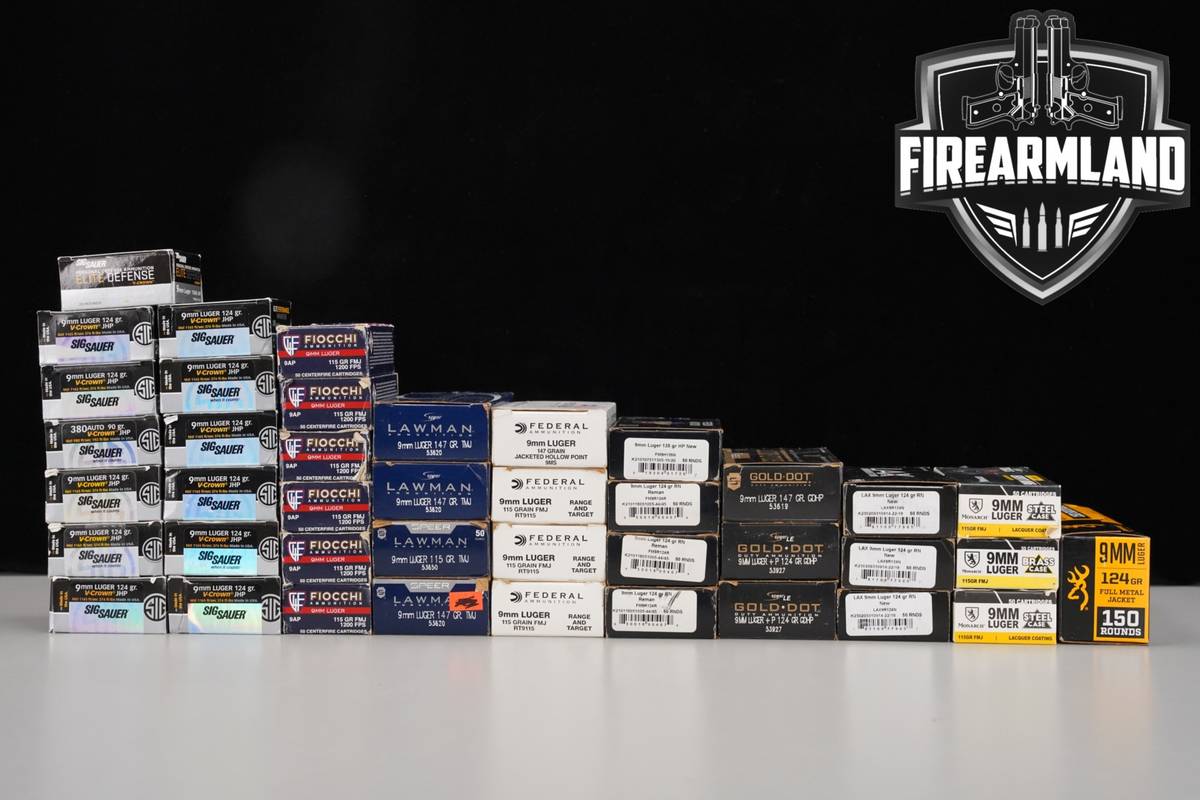 1500 RDS! 9mm Ammo 9-mm