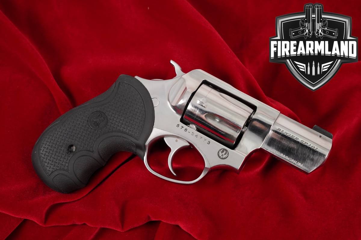 Ruger SP101 357 Magnum 2.25 Satin Stainless SP 101 +ORIG CASE
