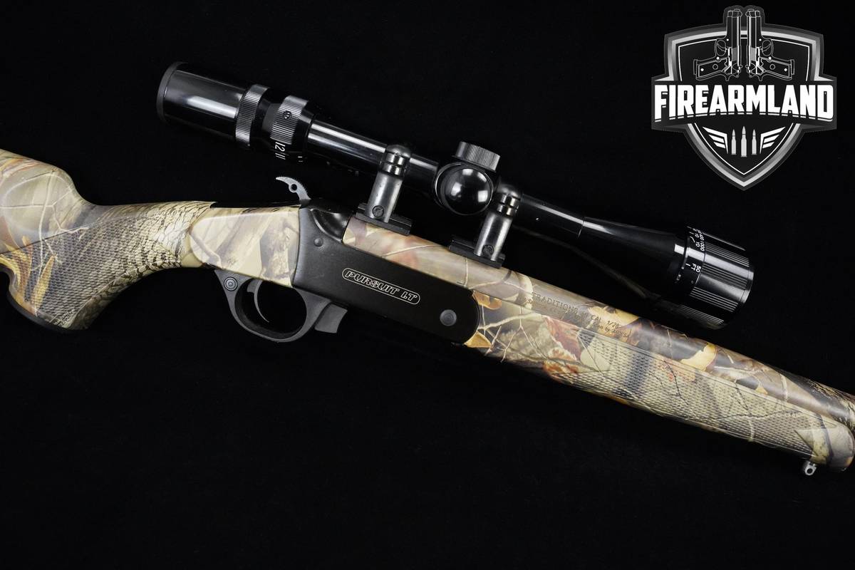 Traditions Pursuit LT 50 BPM 28" Realtree Hardwoods camo Traditions +OPTIC