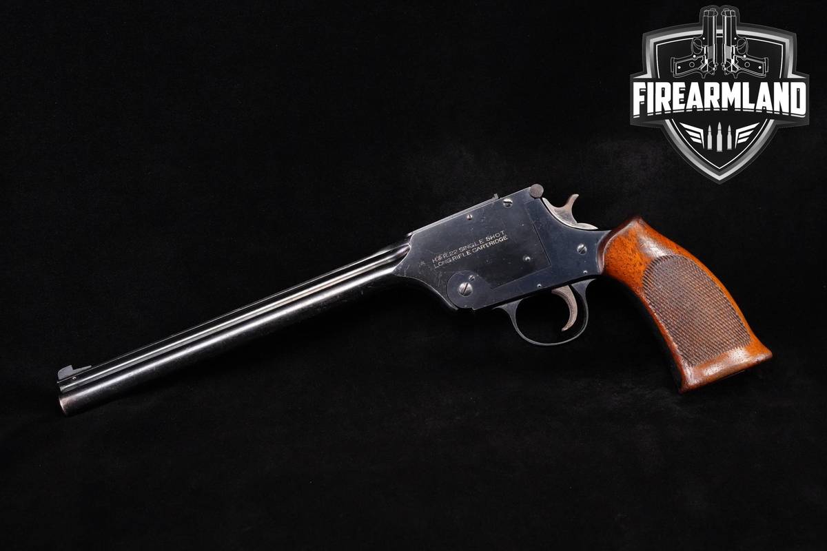 1 Of 3300! Harrington & Richardson H&R .22 Single Shot 22LR 10" Blued