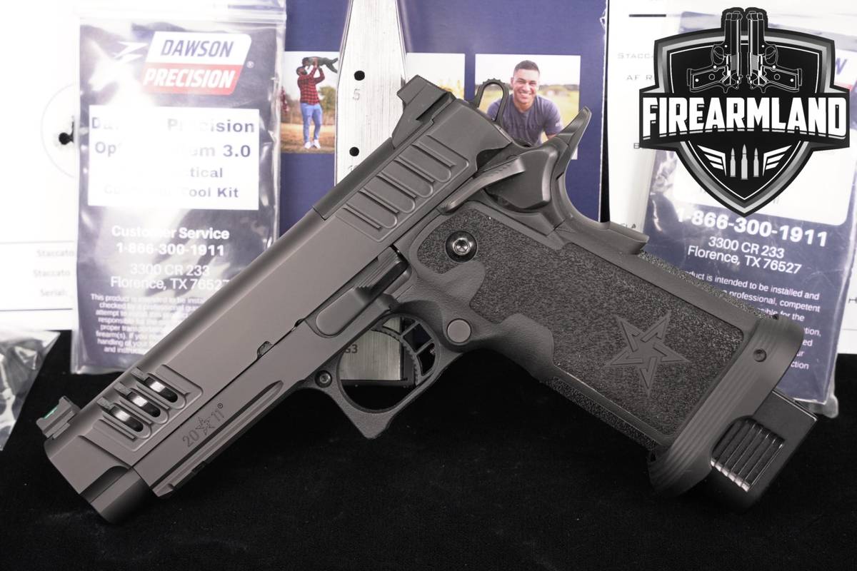 Staccato P 9mm Optics-Ready 5" STI 1911 2011 +2 MAGS, ORIG CASE & HOLSTER