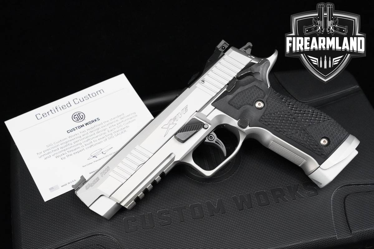 Sig Sauer P226 XFive STAS 9mm 5" Stainless Sig-Sauer P226-XFive +ORIG CASE