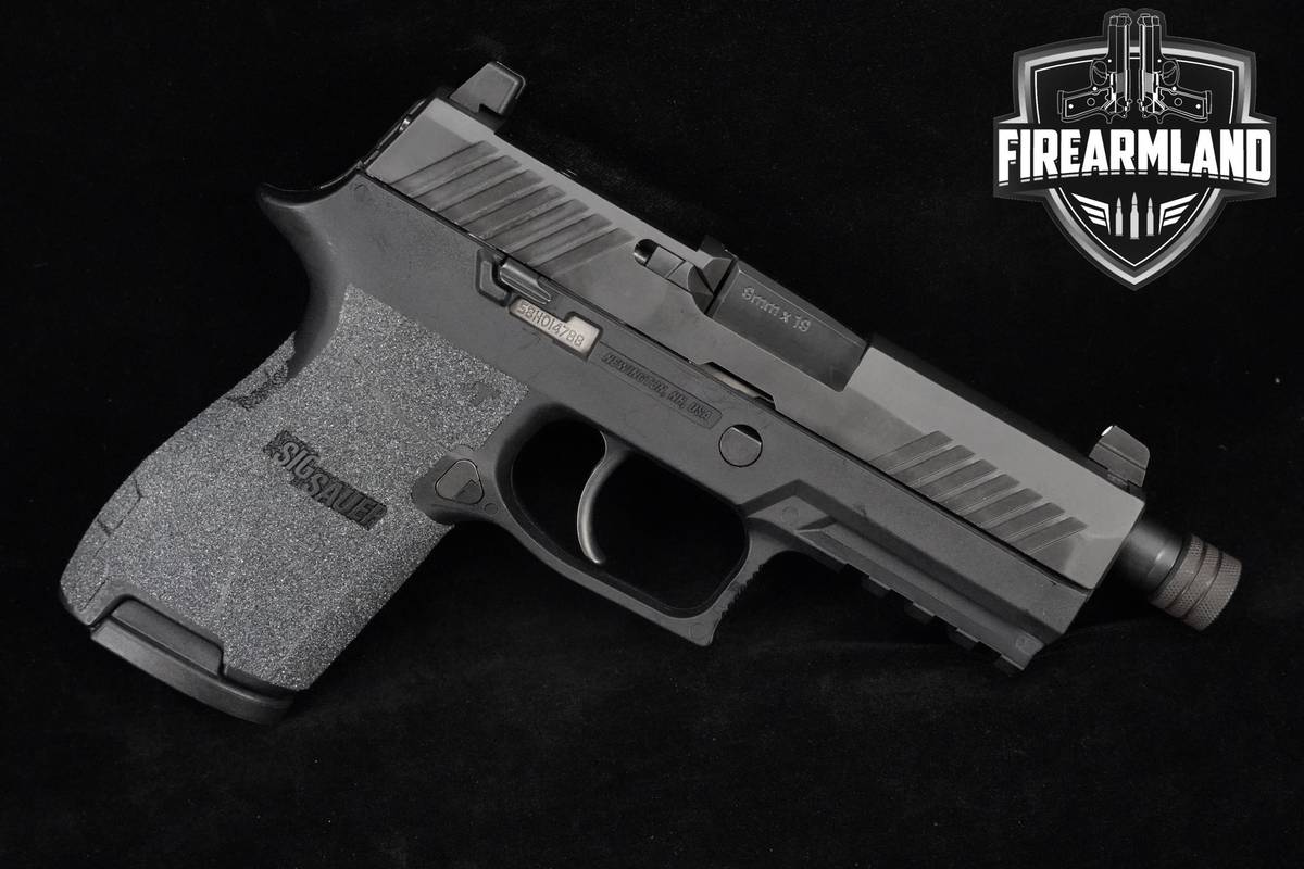 Sig Sauer P320 Compact 9mm 4.75" Nitron Sig-Sauer-P320 +2 MAGS & ORIG CASE
