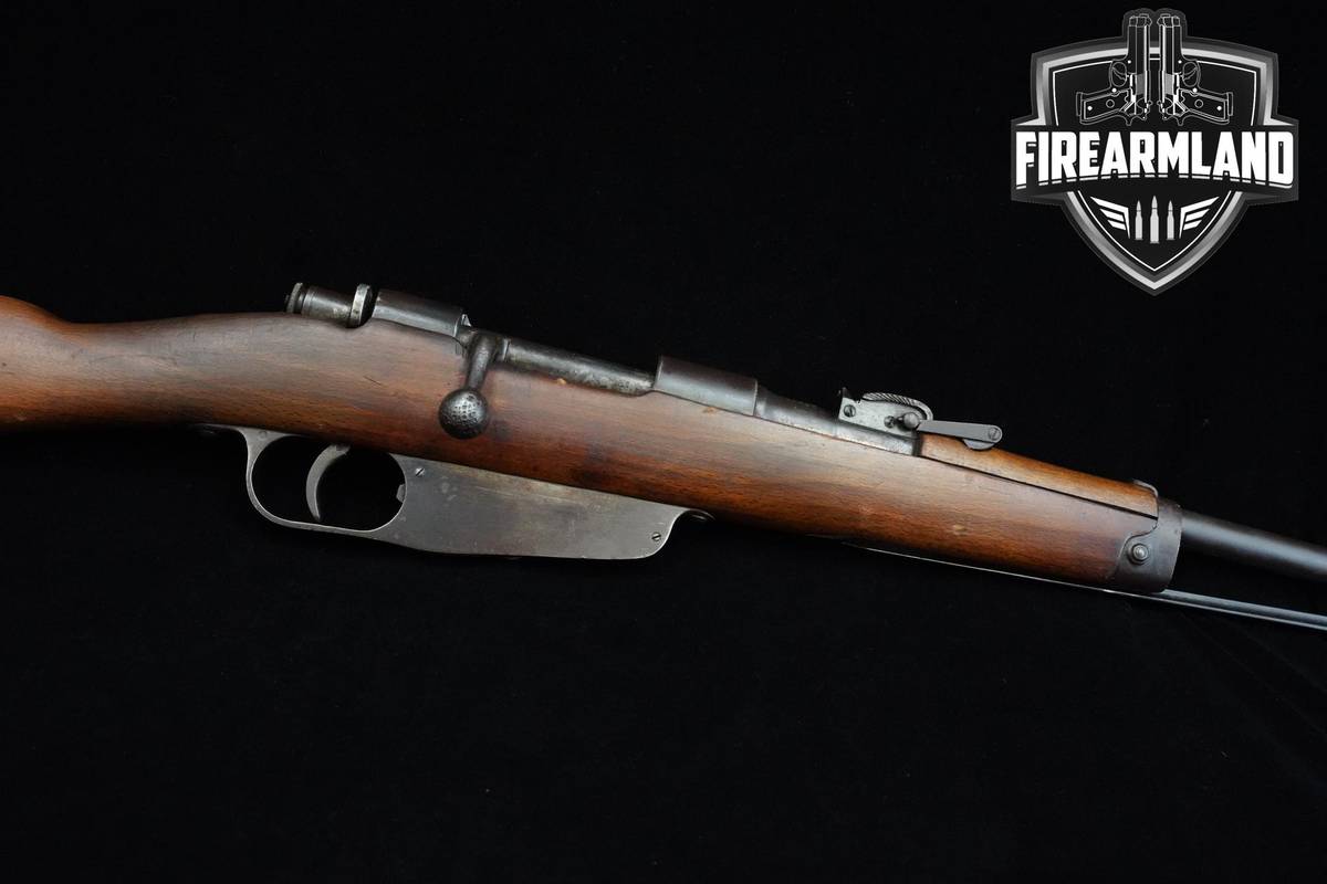 1942 Brescia Arsenal Model 1938 Moschetto 6.5 Carcano 17.7" M1938 WW2