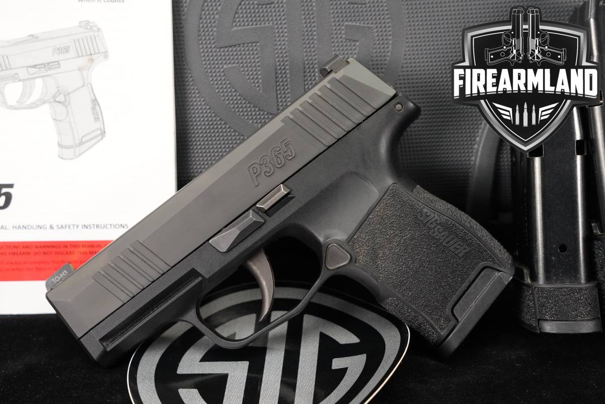 Sig Sauer P365 9mm 3.1" P 365 +3 MAGS, ORIG CASE