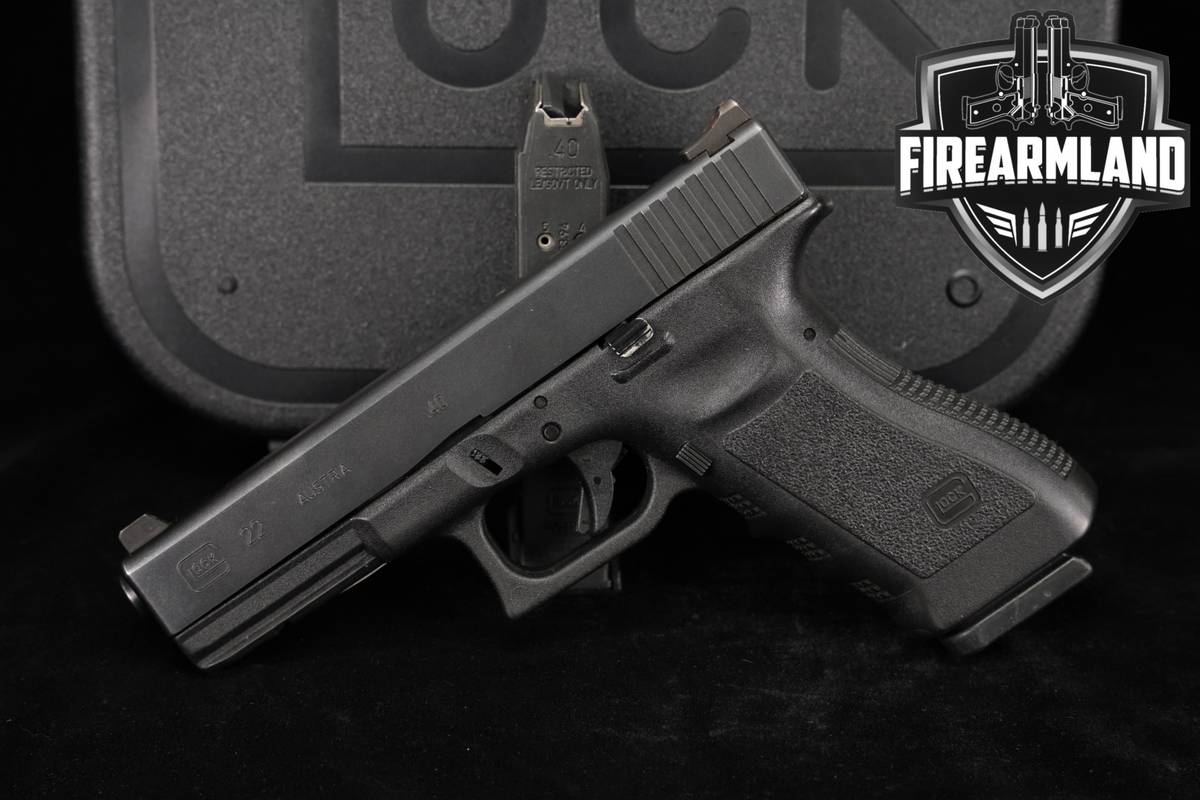 Glock 22 Gen3 G22 Gen 3 40 S&W 4.49 LE/GOVT +2 MAGS