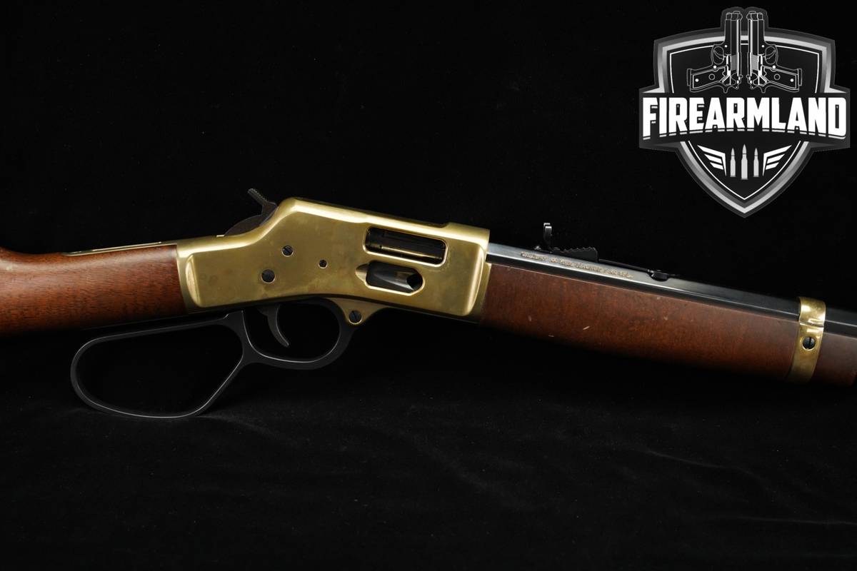 Henry Big Boy Brass Side Gate Carbine, Large Loop 44 Rem Mag 16" H006GR