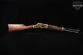 Henry Repeating Arms Big Boy Brass Side Gate Carbine, Large Loop .44 Rem Magnum Polished Brass & Walnut in Fair Condition Image 3