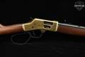 Henry Repeating Arms Big Boy Brass Side Gate Carbine, Large Loop .44 Rem Magnum Polished Brass & Walnut in Fair Condition Image 5