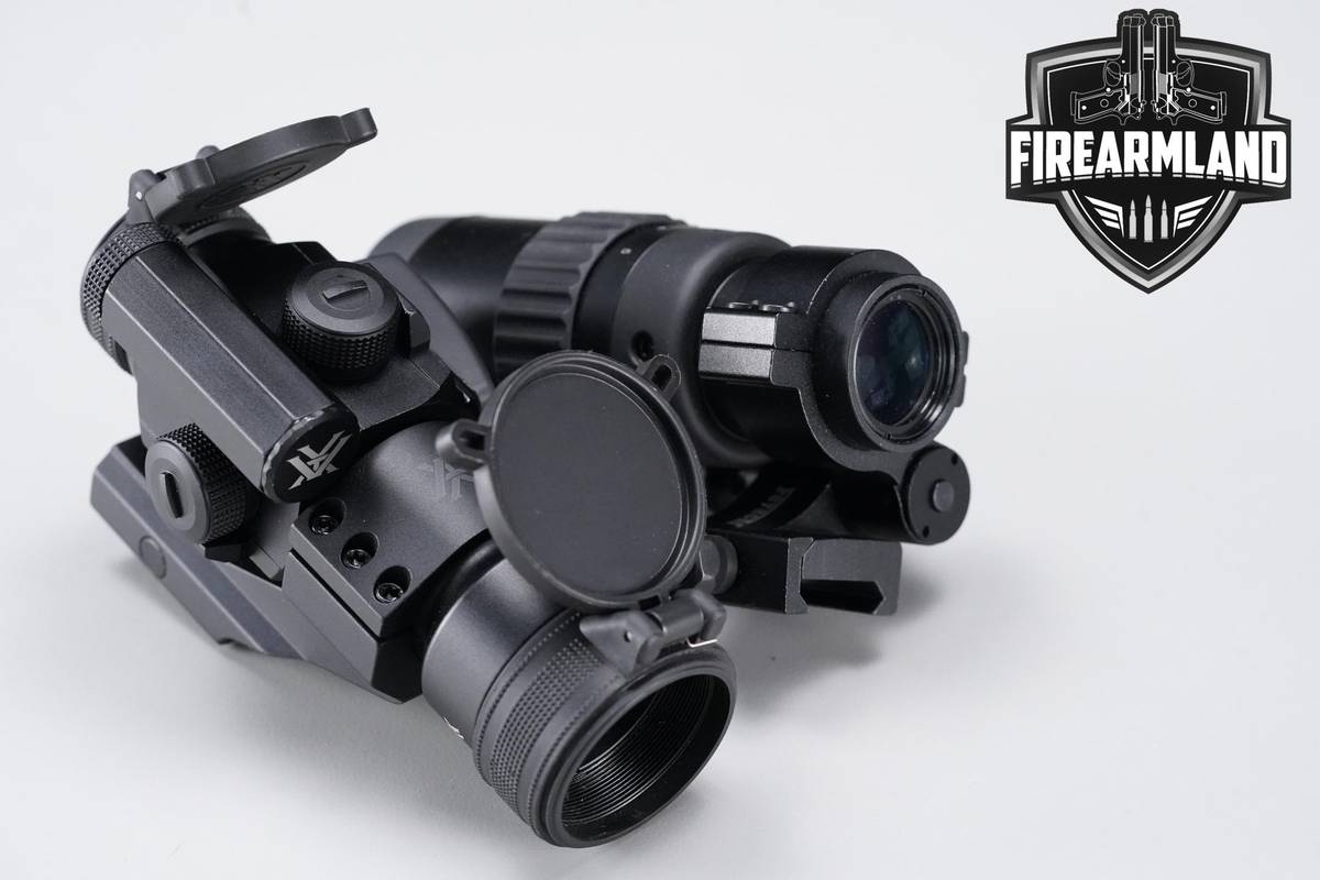 Vortex Strikefire II & Feyachi M36 Combo 4 MOA Red Dot & 1.5x-5x Magnifier