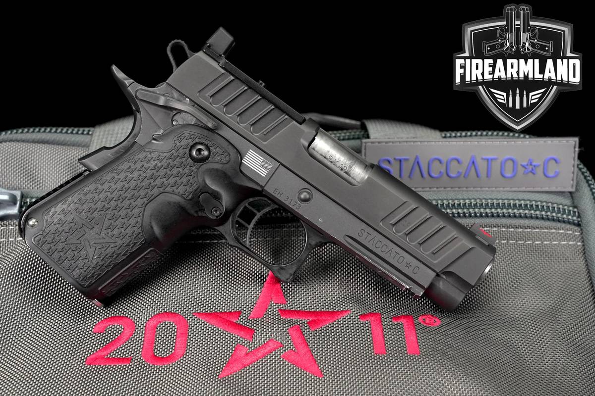 20★11 Staccato STI C 9mm 1911 2011 4 +7 MAGS & ORIG CASE