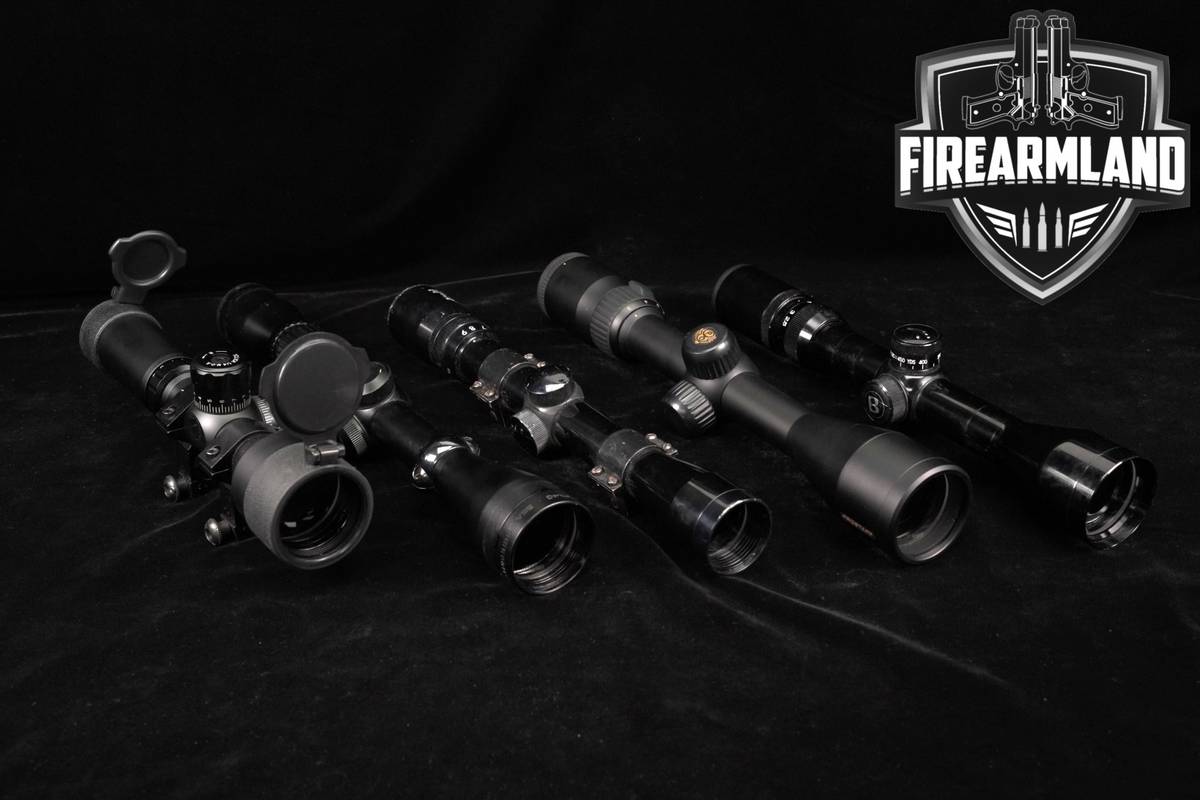 FIVE SCOPE LOT 5 Pack Swift BSA Bushnell Nikon Riflescope Scopes