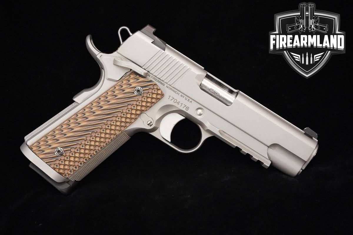Dan Wesson Specialist Commander 9mm 1911 4.25" +11 MAGS & ORIG CASE