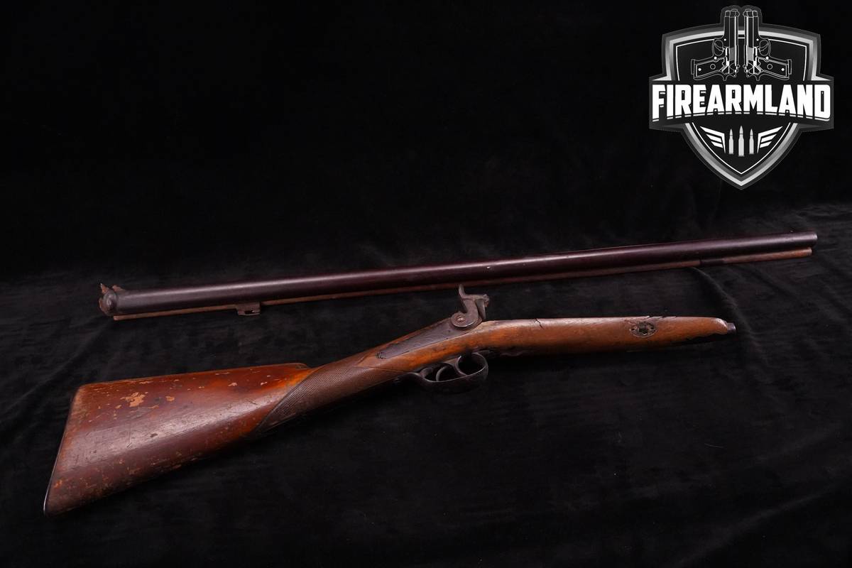 GUNSMITH SPECIAL! Unbranded Percussion Side-by-Side Shotgun 12-Gauge 33"