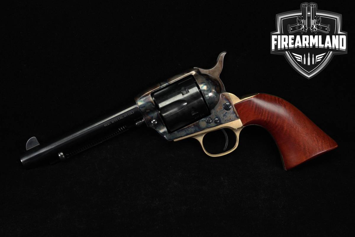 PEACEMAKER Uberti 1873 Single-Action Cattleman Brass New Model 45 Colt 5.5"