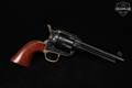 A. Uberti 1873 Single-Action Cattleman Brass New Model .45 Colt Case-Hardened & Blued in Excellent Condition Image 4