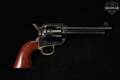 A. Uberti 1873 Single-Action Cattleman Brass New Model .45 Colt Case-Hardened & Blued in Excellent Condition Image 5