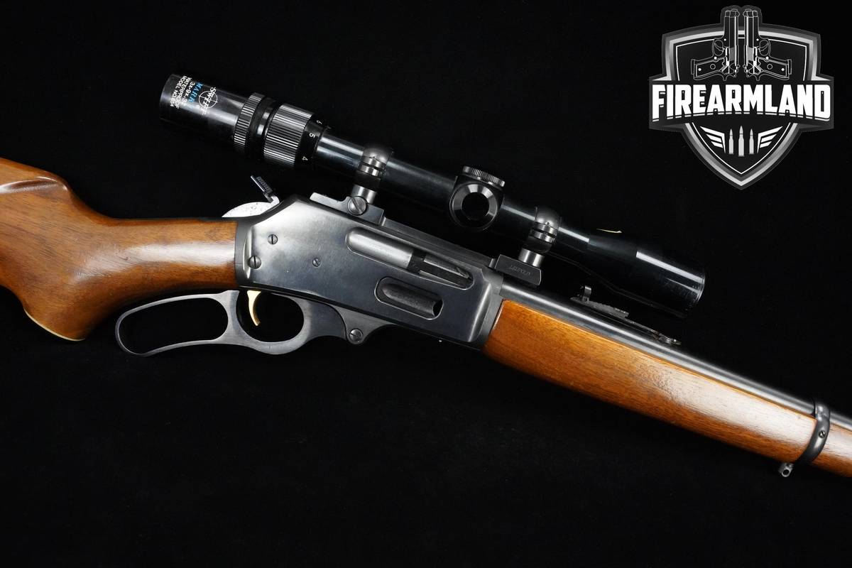 VINTAGE 1976 Marlin Model 336 30-30 20" Blued Marlin 336 JM STAMPED +OPTIC