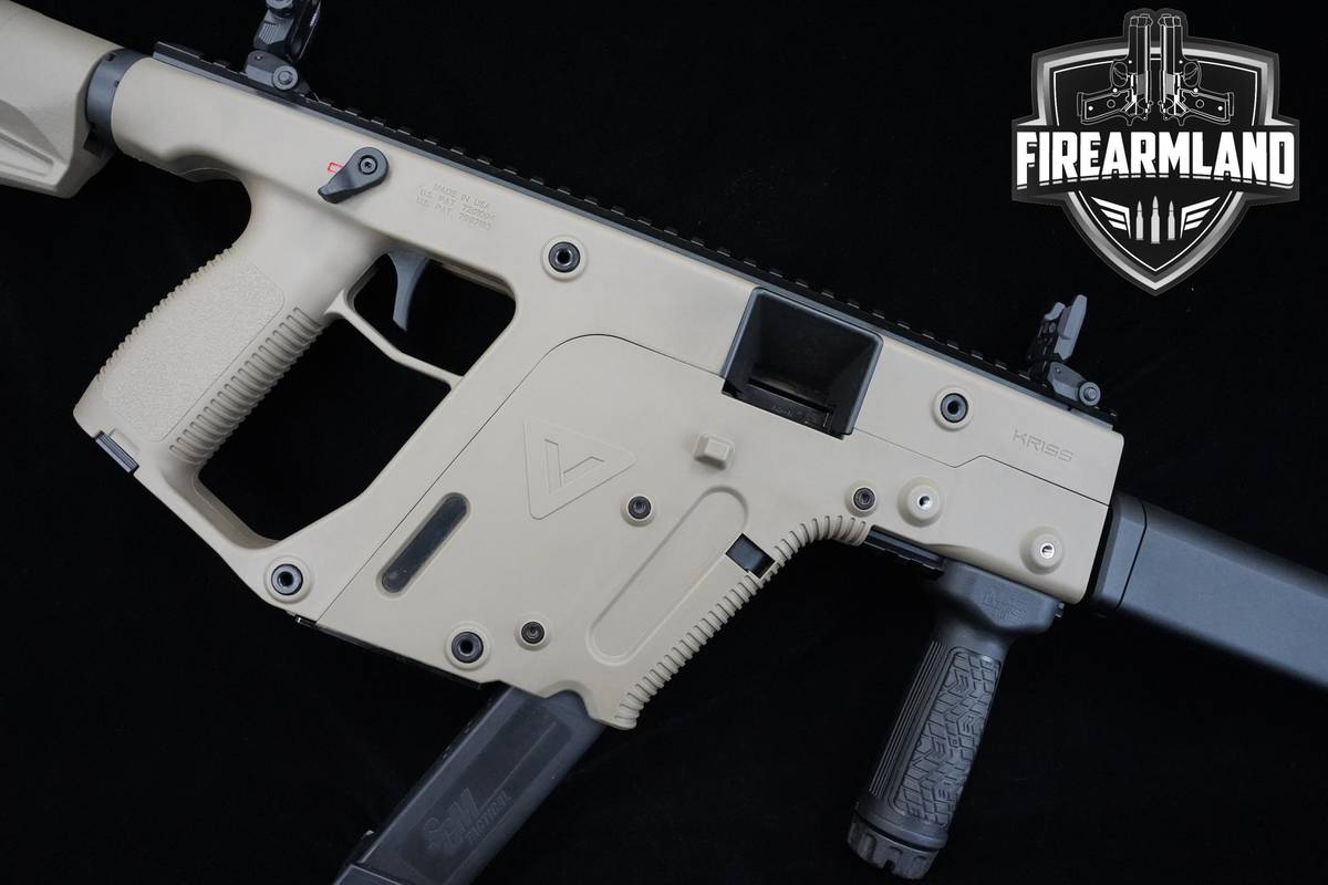 KRISS Vector CRB Gen2 45 ACP 16" FDE KRISS-Vector-CRB +3 MAGS & ORIG CASE
