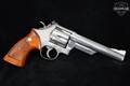 1973 Smith & Wesson (S&W) Model 57 Target .41 Rem. Mag. Nickel Plated in Good Condition Image 2