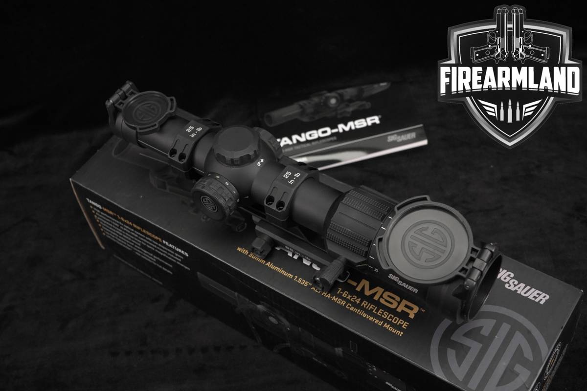 Sig Sauer Tango-MSR 1-6X24MM BDC6 Reticle SFP LPVO Scope TangoMSR +ORIG BOX