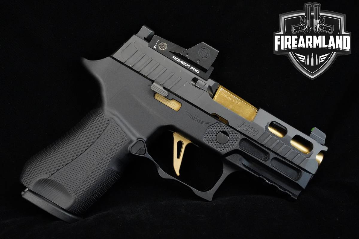Sig Sauer P320 Icarus Precision 9mm 3.5" Sig-Sauer P320 P-320 3MAGS & OPTIC