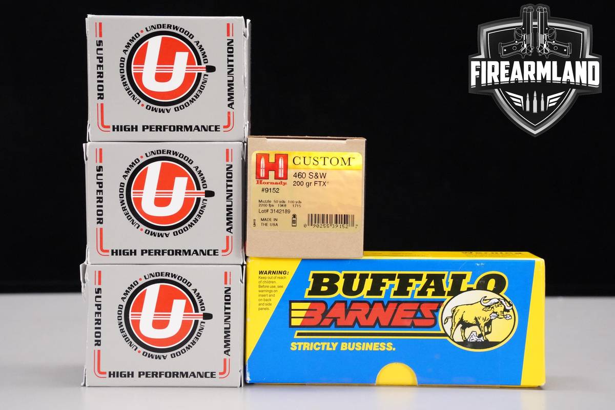 460 S&W Magnum Ammo 460-S&W-Mag Ammunition 100 ROUNDS