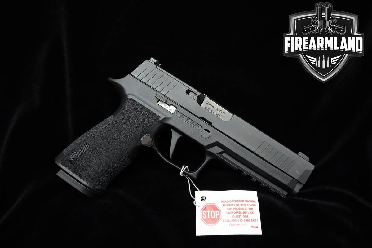 LIKE-NEW Sig Sauer P320 XTEN 10mm 5" Pistol Sig X-Ten X10 +ORIG CASE
