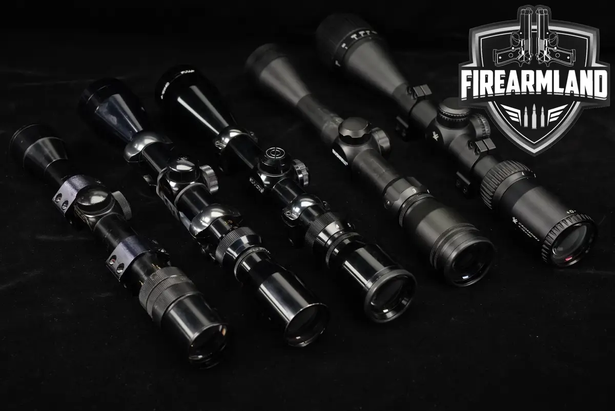 FIVE SCOPE LOT 5 Pack Simmons Bushnell Lyman Vortex Riflescope Scopes
