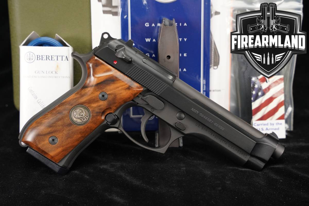 Beretta M9 25th Anniversary LIMITED 9mm 92FS 92 FS +2 MAGS, ORIG BOX