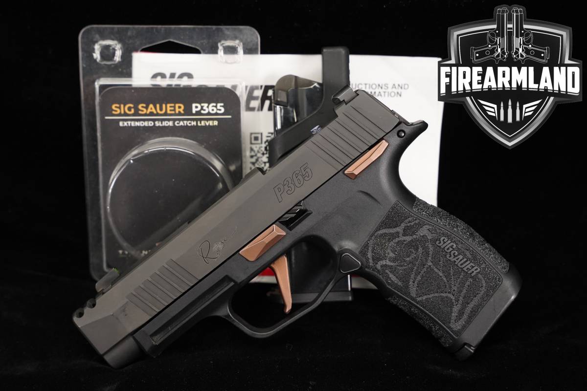 Sig Sauer P365-XL COMP ROSE 9mm OR 3.1" P 365 P365XL +2 MAGS & ORIG BOX