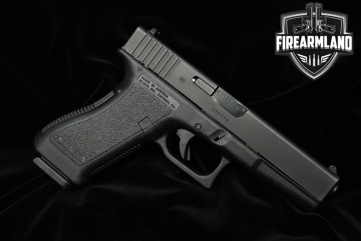 1988-1997 Glock 17 Gen2 9mm 4.5" Tenifer 17 Glock G17 G-17 Gen-2 ORIG CASE